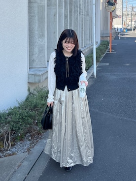 mashilemageさん（レディース・164cm）の冬コーディネート