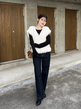 「フリンジ」｜mashilemageさん（レディース・164cm）の秋コーディネート