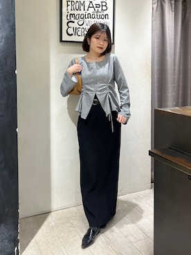 mashilemageさん（レディース・164cm）の冬コーディネート