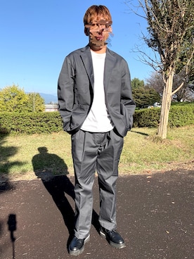 「イチ推しジャケットスタイル」｜Ryoさん（メンズ・172cm）の秋コーディネート