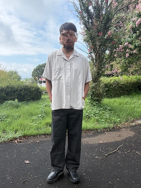 「stein（シュタイン）のアイテム」を使った、Ryoさん（メンズ・172cm）の秋コーディネート