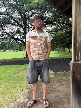 「leline（リライン）のアイテム」を使った、Ryoさん（メンズ・172cm）の夏コーディネート