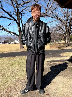 「アイテム（Tシャツ/カットソー）」を使った、Ryoさん（メンズ・172cm）の秋コーディネート