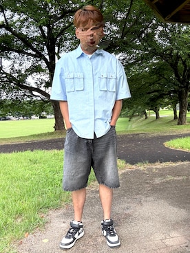 「WEGO（ウィゴー）のアイテム」を使った、Ryoさん（メンズ・172cm）の夏コーディネート