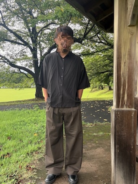 「GU（ジーユー）のアイテム」を使った、Ryoさん（メンズ・172cm）の夏コーディネート
