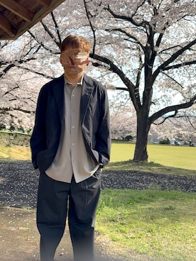 「Rocky Monroe（ロッキーモンロー）のアイテム」を使った、Ryoさん（メンズ・172cm）の春コーディネート