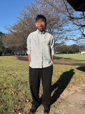 「Paraboot（パラブーツ）のアイテム」を使った、Ryoさん（メンズ・172cm）の秋コーディネート
