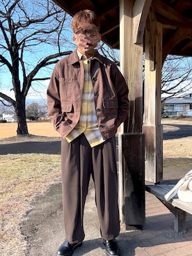 Ryoさん（骨格ストレート・メンズ・172cm）の冬コーディネート