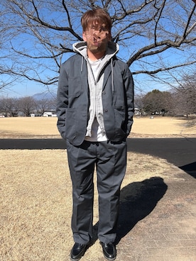 Ryoさん（メンズ・172cm）の冬コーディネート