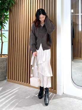 annnnnaさん（レディース・158cm）の秋コーディネート