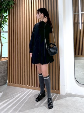 「FREE'S MART（フリーズマート）のアイテム（ローファー）」を使った、annnnnaさん（レディース・158cm）の秋コーディネート