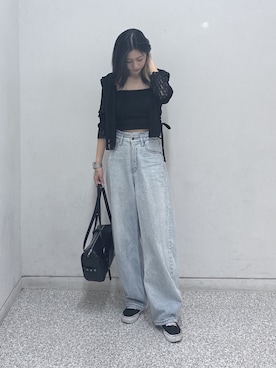 annnnnaさん（レディース・158cm）の夏コーディネート