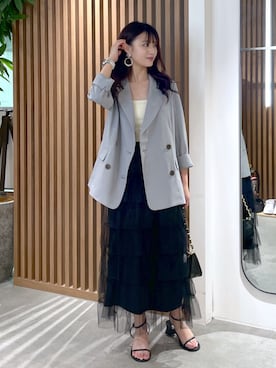 annnnnaさん（レディース・158cm）の夏コーディネート