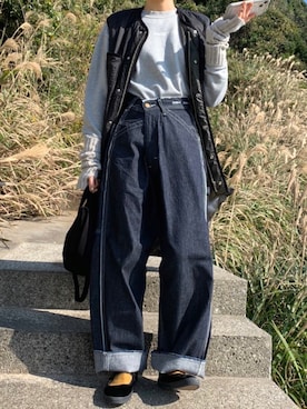 「Creed（クリード）のアイテム」を使った、miiii6042さん（レディース・158cm）の秋コーディネート