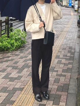 「UNIQLO（ユニクロ）のアイテム（ジャケット/アウター、ベージュ系）」を使った、シトロンさん（メンズ・182cm）の秋コーディネート