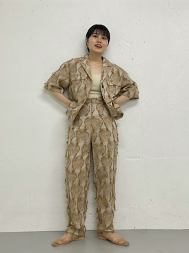 「KBF+」｜「アイテム（ジャケット/アウター）」を使った、てじさん（レディース・159cm）の夏コーディネート