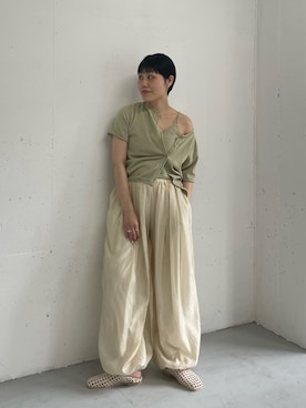 てじさん（レディース・159cm）の春コーディネート