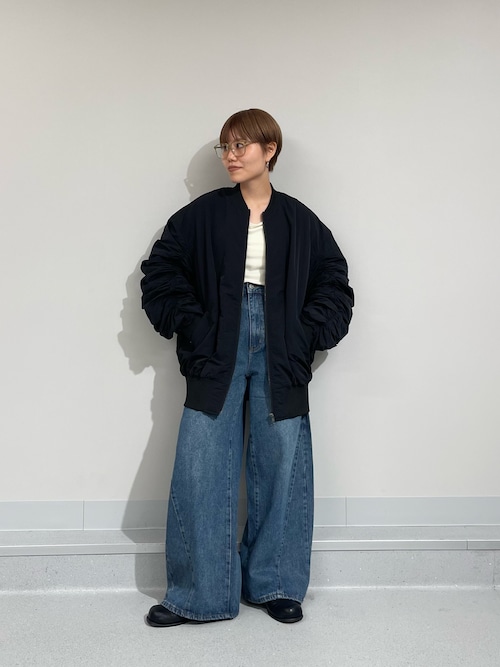 セール】『WEB/一部店舗限定』BACKシャーリングMA-1（その他アウター