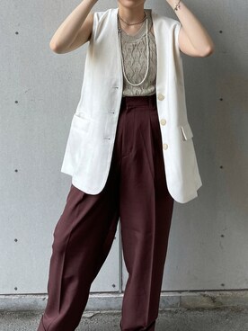 てじさん（レディース・159cm）の夏コーディネート