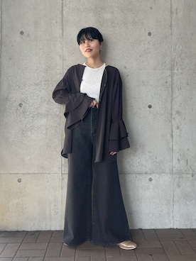 てじさん（レディース・159cm）の春コーディネート