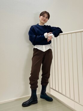 てじさん（レディース・159cm）の冬コーディネート