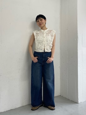 てじさん(レディース・159cm)の春コーディネート