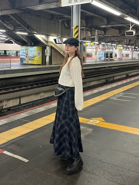 「coca（coca）（コカ）のアイテム」を使った、たんさん（レディース・163cm）の秋コーディネート