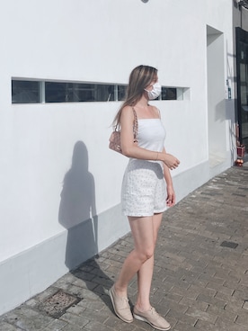 🧸E̟l̟l̟i̟e̟さん（レディース・167cm）の夏コーディネート