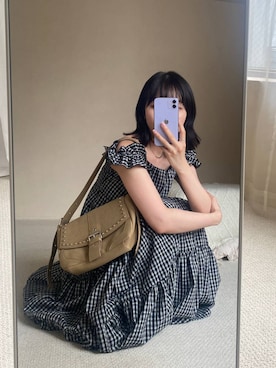 「Heather（ヘザー）のアイテム」を使った、Yukiさん（レディース・149cm）の夏コーディネート