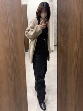 「Per sist ence（パーシエンス）のアイテム（トップス）」を使った、マホさん（レディース・159cm）の秋コーディネート
