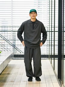marka マーカ ウールスキッパーシャツ　23AW STUDIOUS別注 marka（マーカ）の「STUDIOUS別注 SKIPPER SH（シャツ/ブラウス）」 - WEAR