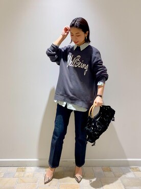 「Rougevif」｜「アイテム（アナログ腕時計）」を使った、shimakoさん（レディース・159cm）の冬コーディネート