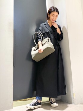 「Rougevif」｜「アイテム（アナログ腕時計）」を使った、shimakoさん（レディース・159cm）の秋コーディネート