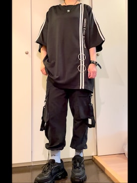 「KINGLYMASK」｜レイさん（レディース・167cm）の夏コーディネート