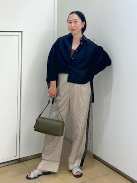 azukiさん（レディース・154cm）の夏コーディネート