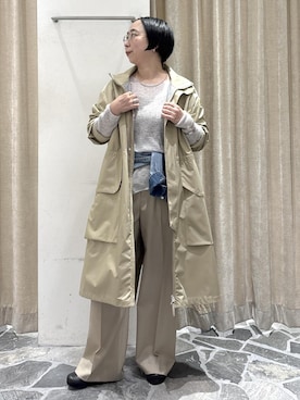 azukiさん（レディース・154cm）の冬コーディネート