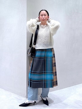 azukiさん（レディース・154cm）の秋コーディネート