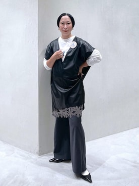 azukiさん（レディース・154cm）の秋コーディネート