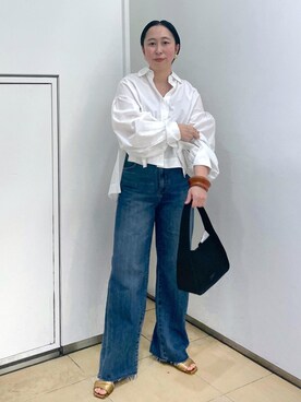 azukiさん（レディース・154cm）の春コーディネート