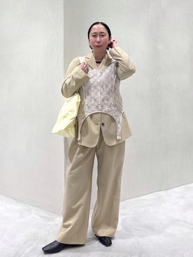 azukiさん(レディース・154cm)の春コーディネート