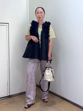 「アイテム（アクセサリー）」を使った、azukiさん（レディース・154cm・30代）の夏コーディネート