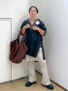 azukiさん（レディース・154cm）の秋コーディネート