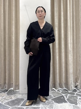 azukiさん（レディース・154cm）の冬コーディネート