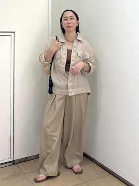azukiさん(レディース・154cm)の春コーディネート