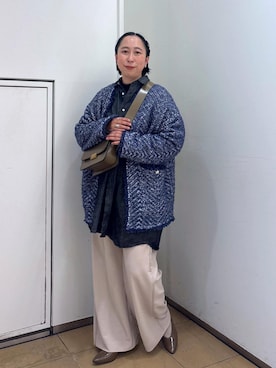 azukiさん(レディース・154cm)の冬コーディネート