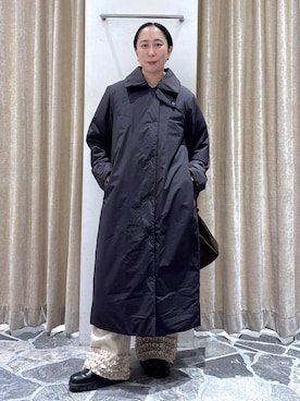 「アイテム（ショルダーバッグ）」を使った、azukiさん（レディース・154cm・30代）の冬コーディネート