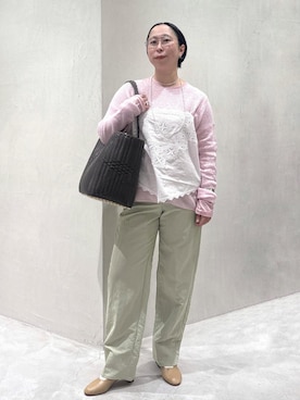 azukiさん（レディース・154cm）の冬コーディネート