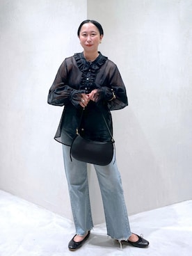 azukiさん（レディース・154cm）の夏コーディネート