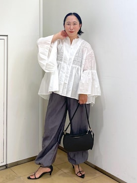 azukiさん（レディース・154cm）の夏コーディネート