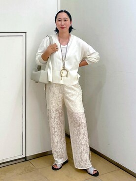 azukiさん（レディース・154cm）の夏コーディネート